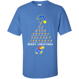 Perfect Kansas Jayhawks Christmas Tree PINGPONG
