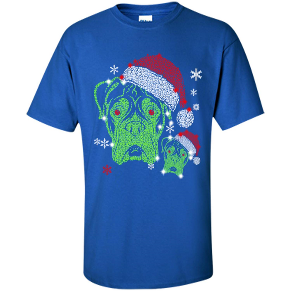 Boxer Dog diamond Christmas - Shirt