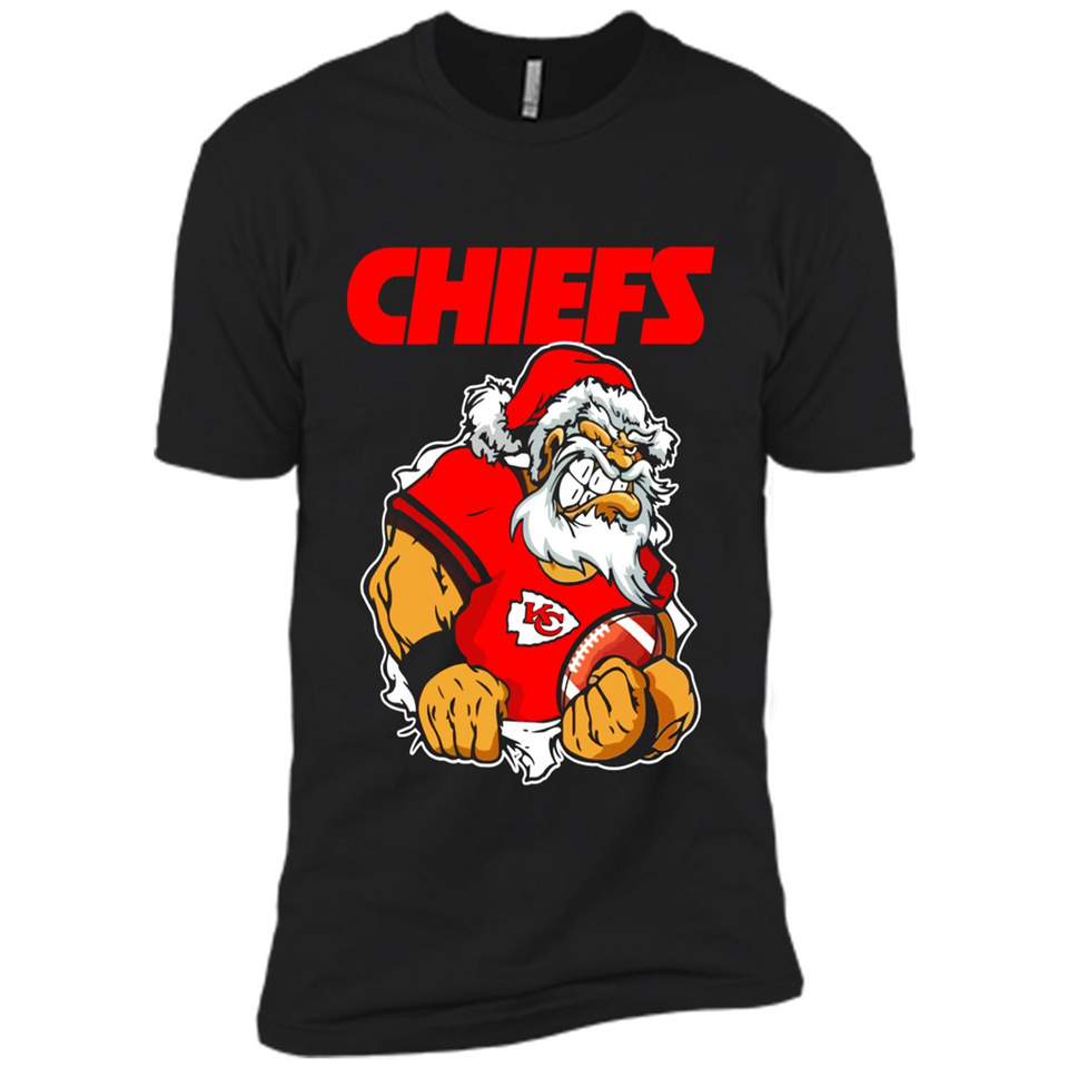 Grumpy Santa Claus Kansas City Chiefs Football Team PINGPONG