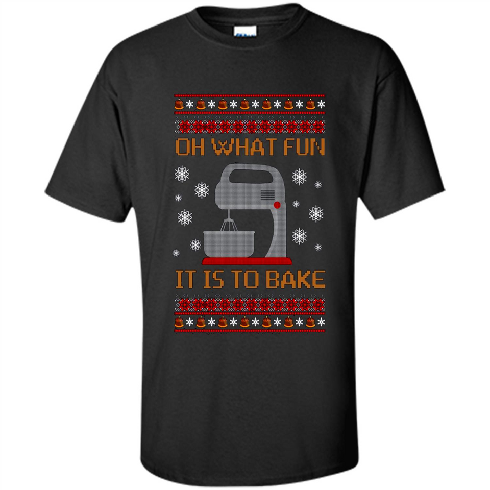 Oh What Fun It Is To Bake Ugly Christmas sweater Sweater PINGPONG