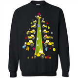 Tractor Car Christmas Tree T-shirt For Drivers