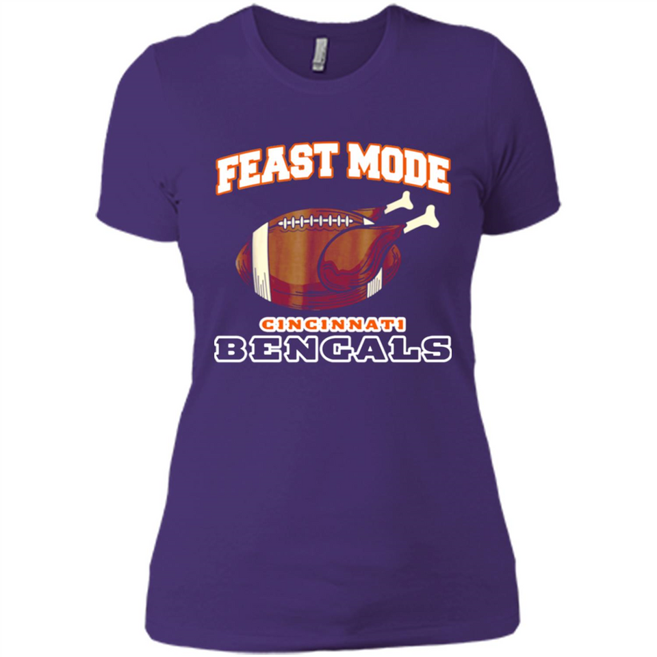 Feast Mode Bengals Shirt - Cincinnati Turkey Thanksgiving
