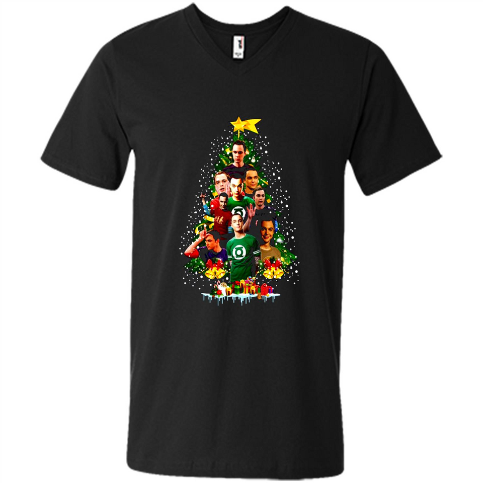 Sheldon Cooper Christmas tree sweater PINGPONG