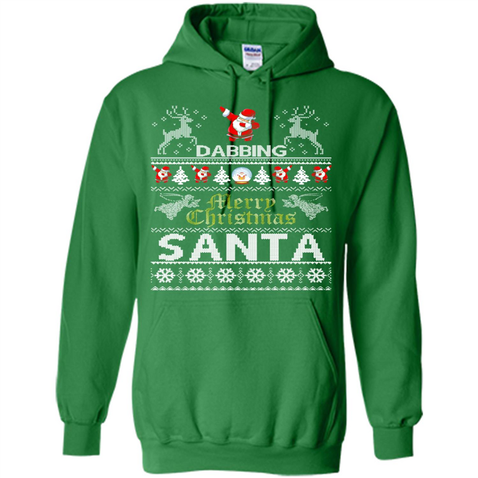 Dabbing Santa Ugly Christmas - Hoodie