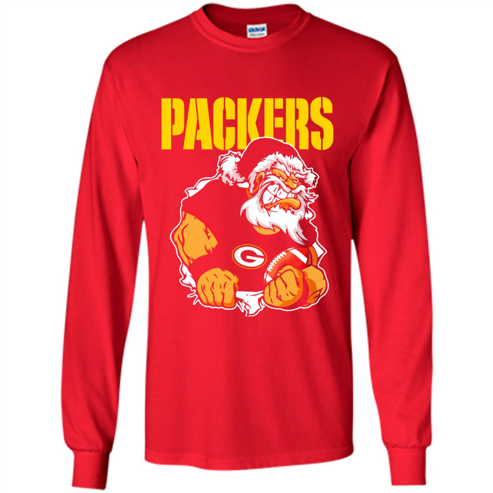 Grumpy Santa Claus Green Bay Packers Football Team PINGPONG