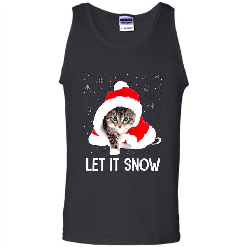 Let It Snow Cat Christmas sweater PINGPONG
