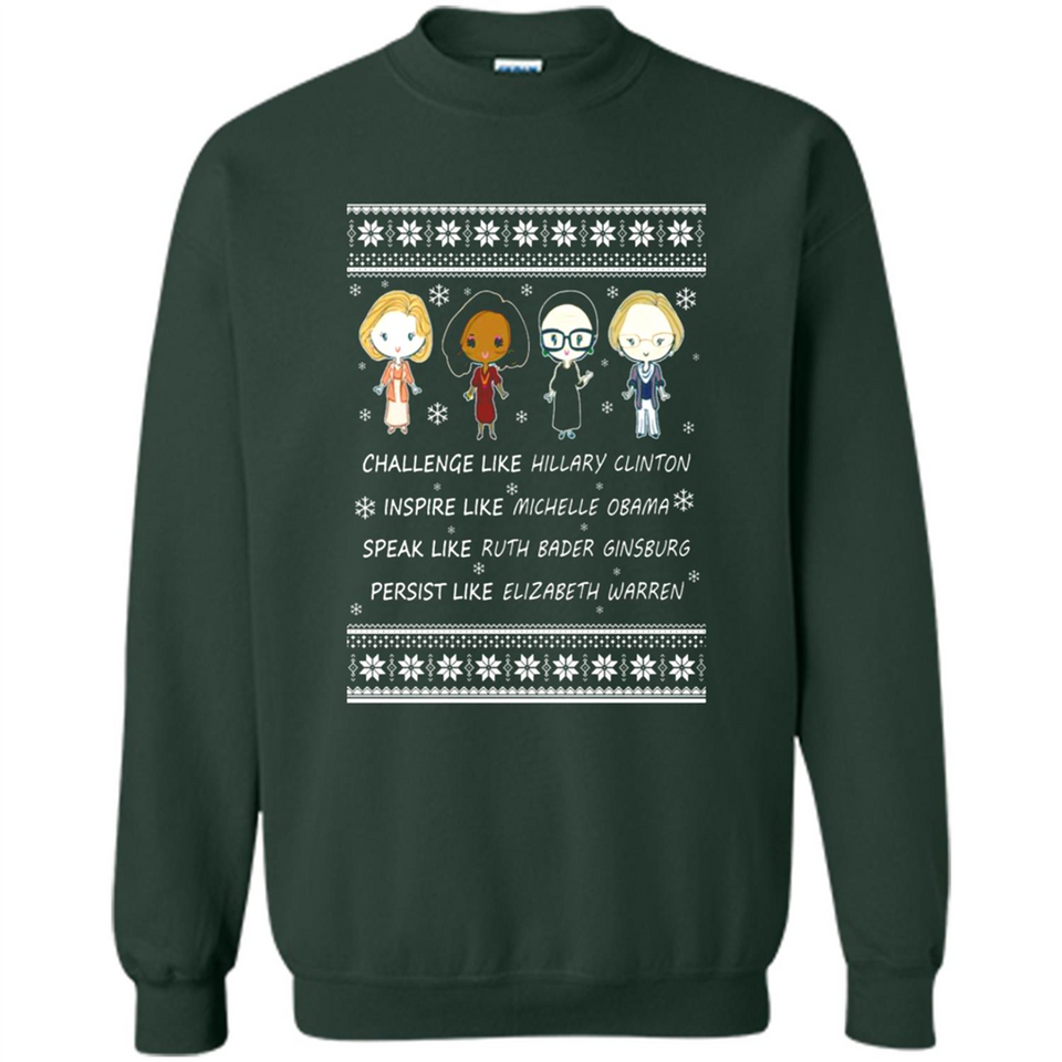 Nasty Women Michelle Hillary Warren Bader Christmas PINGPONG