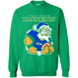 Grumpy Santa Claus Baltimore Ravens Football Team PINGPONG