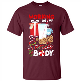 Working On My Santa Body Funny Christmas Gift Sleeve Xmas - Shirt