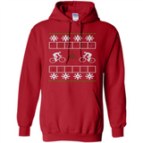 Christmas Ugly Sweater Cycling - Best Ugly Christmas Sweater - Hoodie