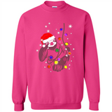 Cute Christmas Choloepus Sloth Santa Led Light Mug - Sweatshirt