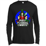 Party Planning Committee Christmas T-Shirt - Canvas Long Sleeve T-Shirt