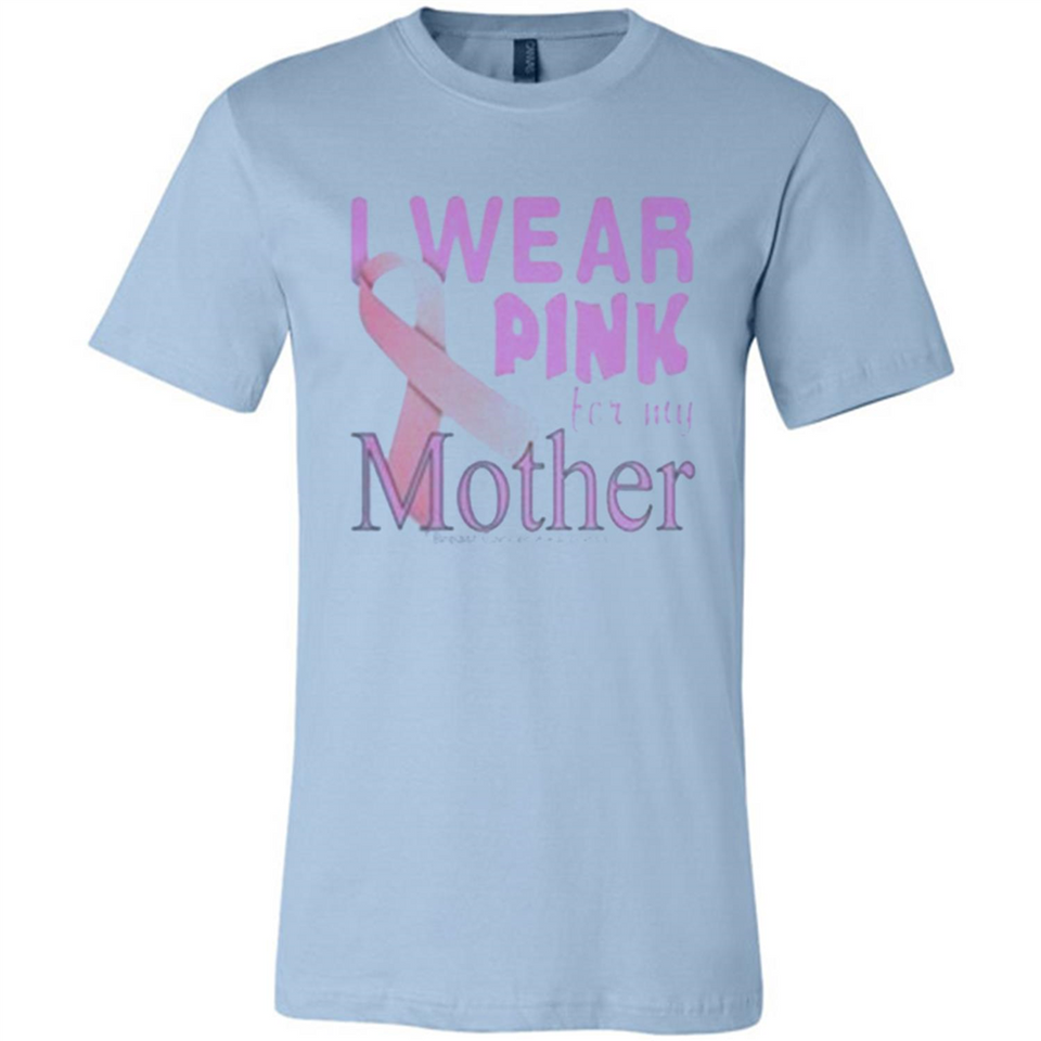 Breast cancer awareness mother - Canvas Unisex T-Shirt