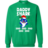 Daddy Shark Costume Reindeer Funny Christmas T-Shirt - Sweatshirt