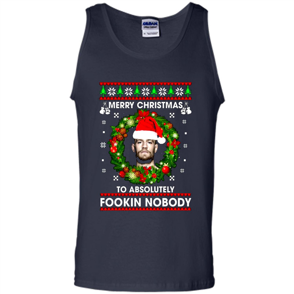 Merry Fookin Christmas Conor Mcgregor sweater PINGPONG
