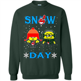 Snow Day Shirt For Cleveland Indians Vs Minion Fans pingpong