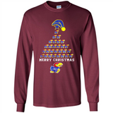 Perfect Kansas Jayhawks Christmas Tree PINGPONG