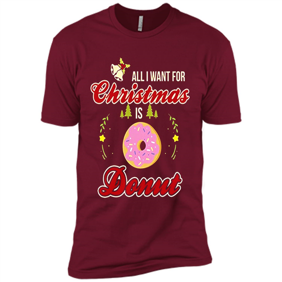 Perfect Costume For Girls. Xmas Shirt For Donut Lover