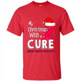 My Christmas Wish Is A Cure Breast Cancer Awareness sweater PINGPONG