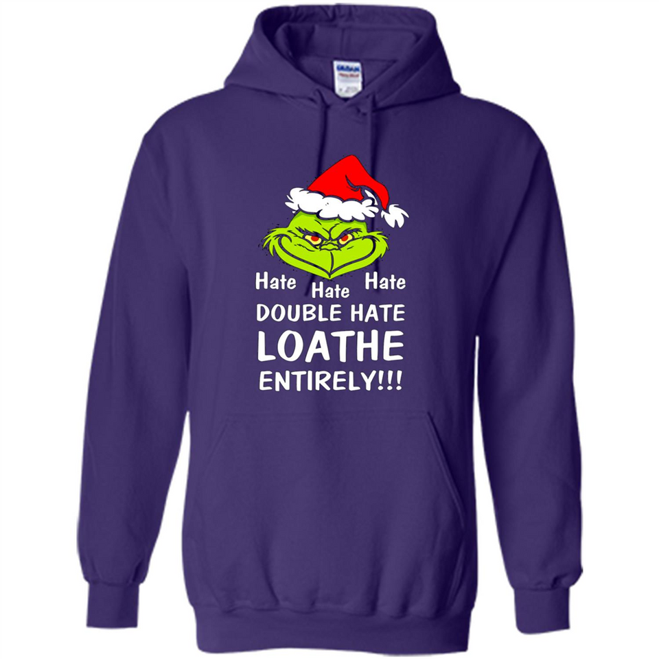 Mr Grinch hate hate hate double hate loathe entirely sweater PINGPONG