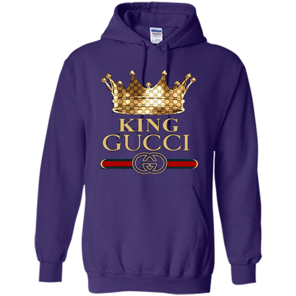 Cover your body with amazing King Crown Gucci Logo Black PING PONG