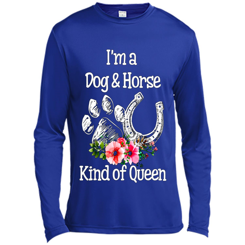 I'm A Dog & Horse Shirt Animal Lover Gift