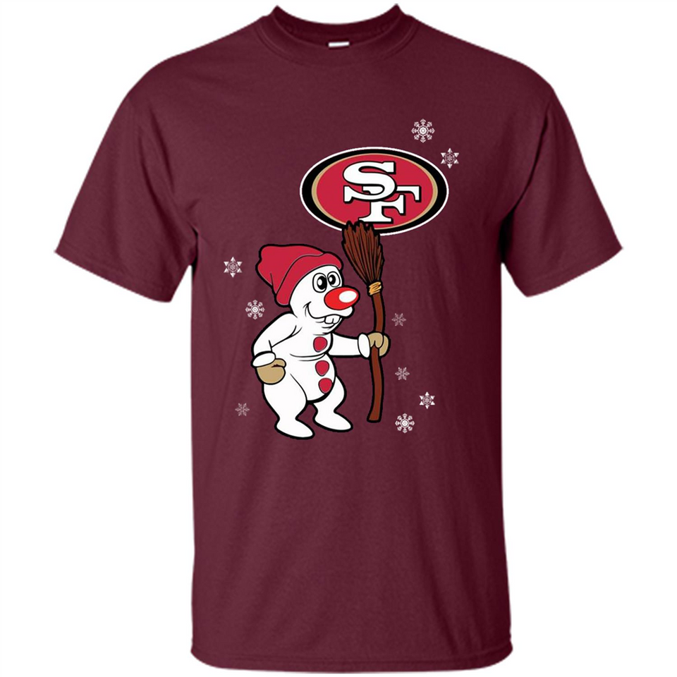 San Francisco 49ers Snowman