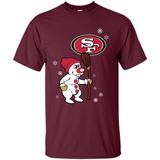 San Francisco 49ers Snowman