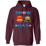Snow Day Shirt For Cincinnati Reds Vs Minion Fans pingpong