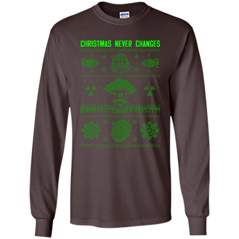 Christmas Ugly Sweater Christmas Never Changes Star Wars - Long Sleeve T-Shirt