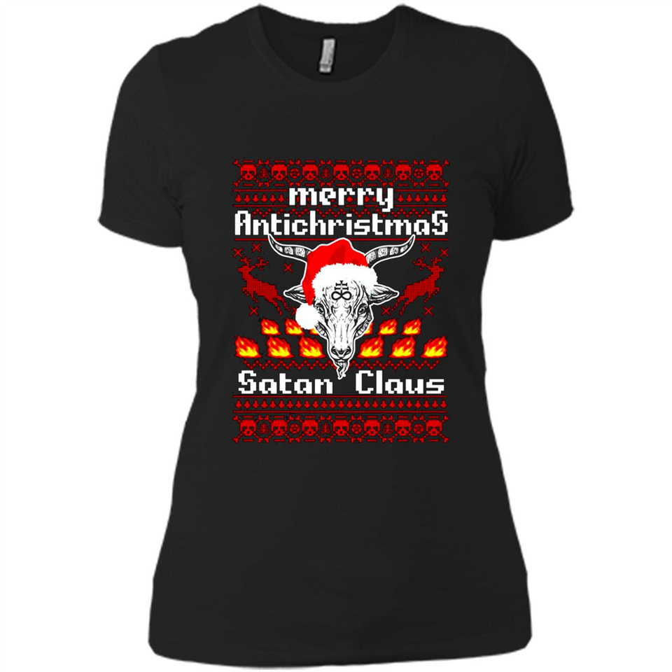 Merry Antichristmas Satan Claus Christmas sweater Sweater PINGPONG
