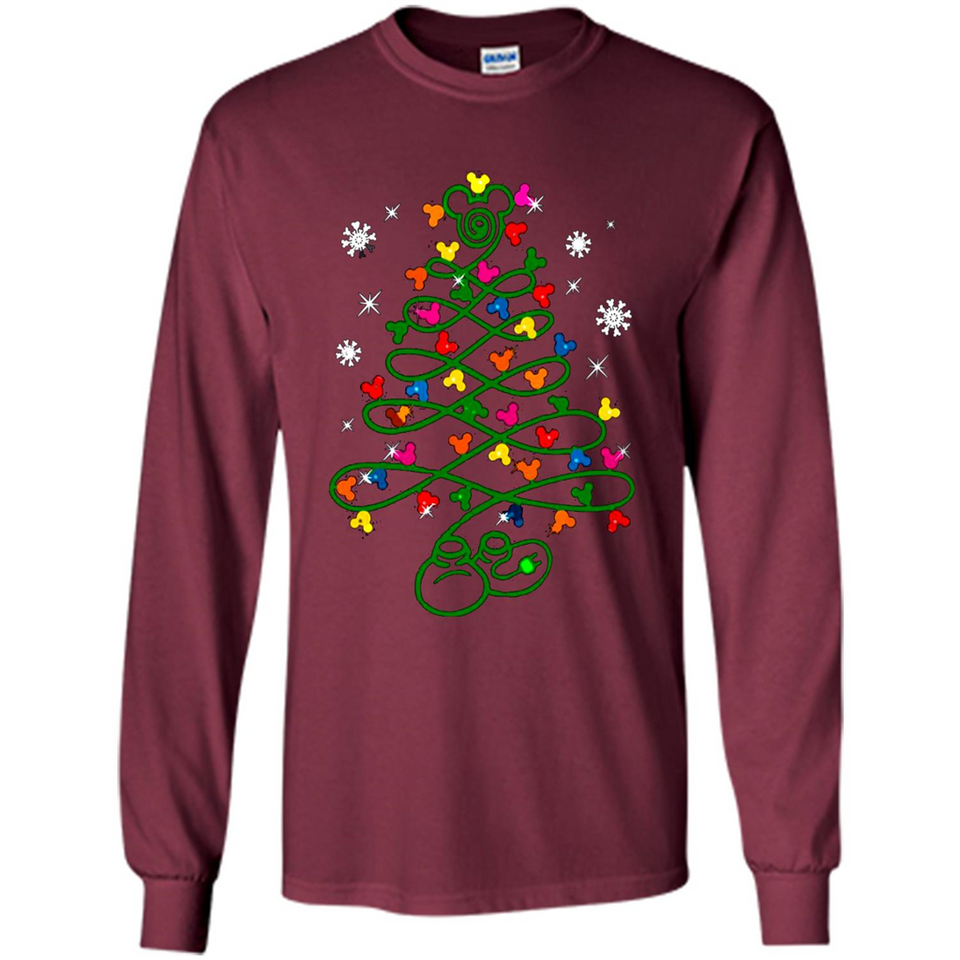 Mickey Mouse Christmas Tree ugly sweater PINGPONG