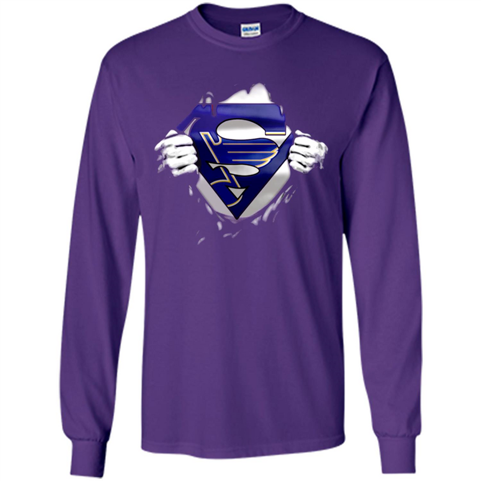St. Louis Blues And Superman Fans