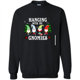 Christmas Garden Gnome Hanging With My Gnomies - Sweatshirt