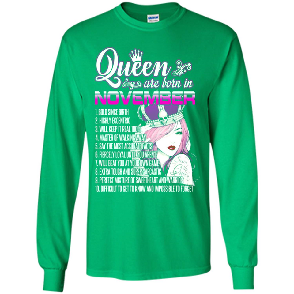 Queens Are Born In November Vintage Birthday