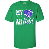 Northwestern Wildcats Football My Heart is on that Field - Shirt