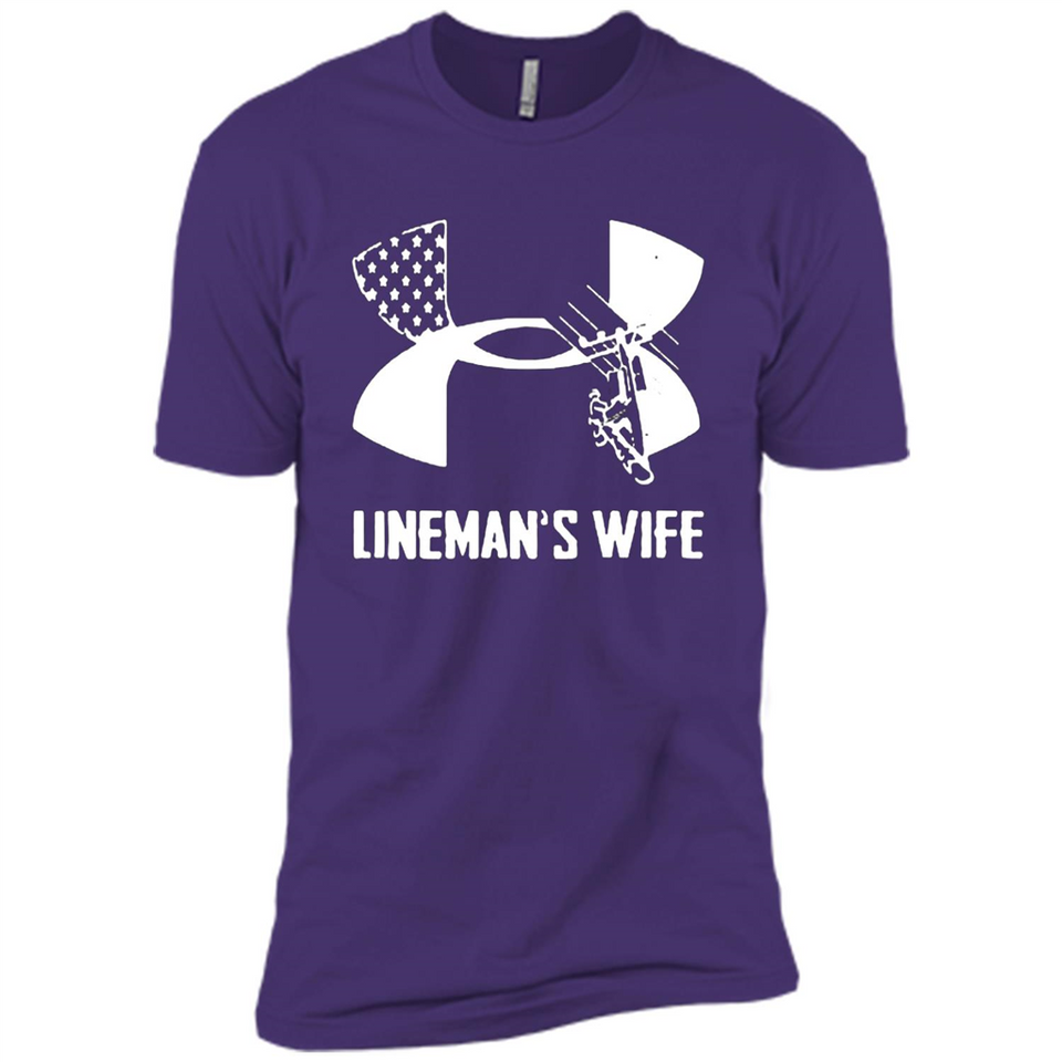 Lineman Wife Under Armour - Premium Short Sleeve T-Shirt