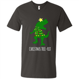 Christmas Tree Rex - Men's V-Neck