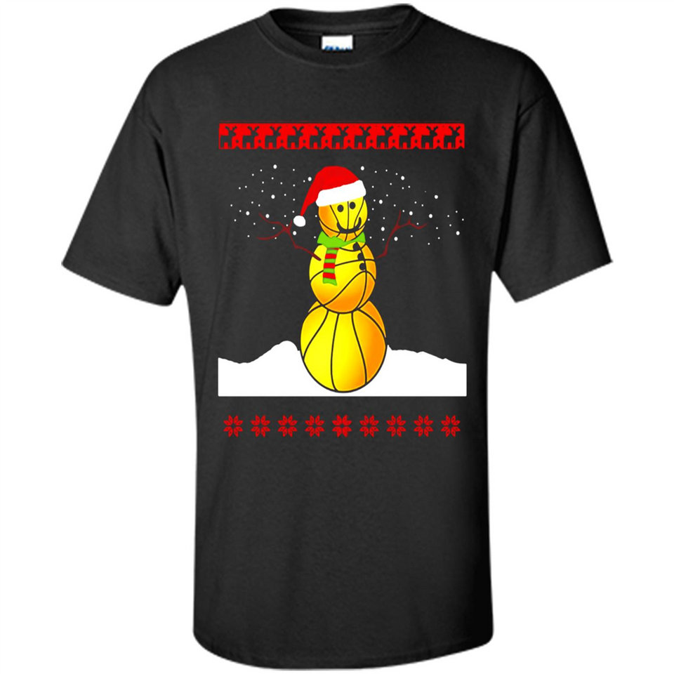 Basketball Santa Funny Christmas - Shirt