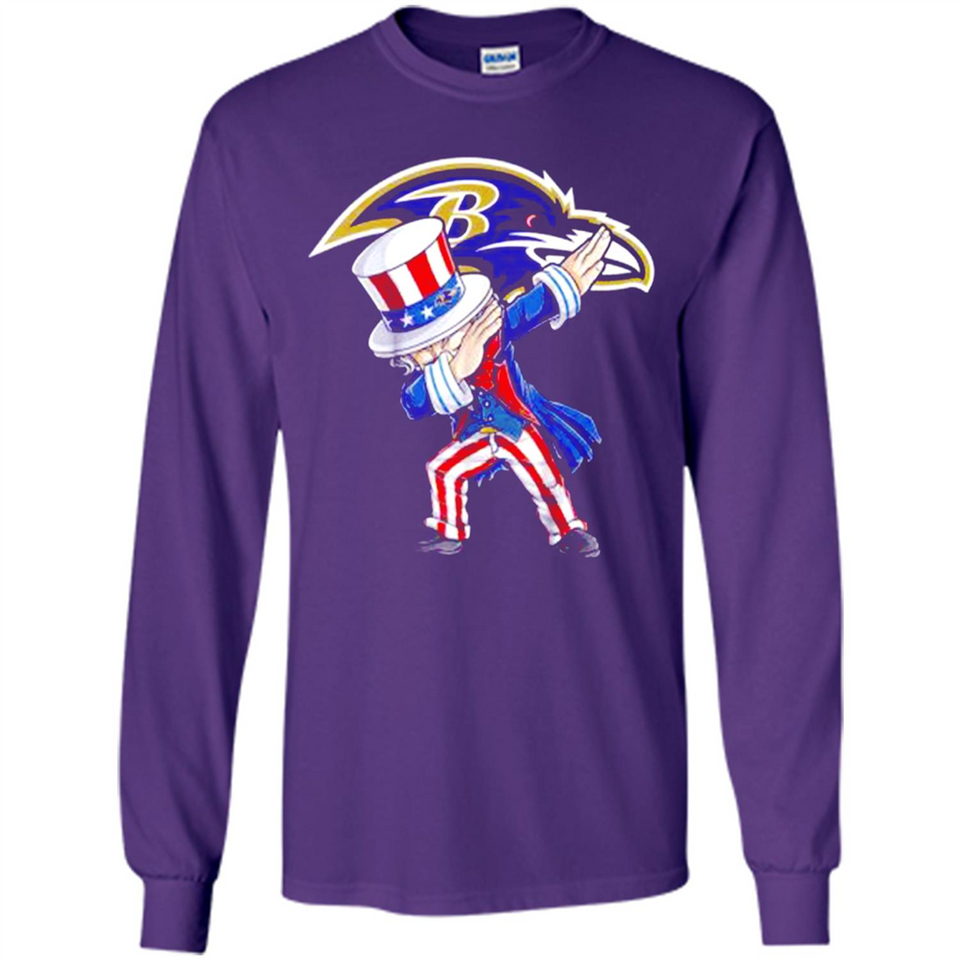 NFL BALTIMORE RAVENS UNCLE SAM DABBING INDEPENDENCE DAY