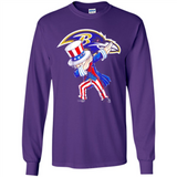 NFL BALTIMORE RAVENS UNCLE SAM DABBING INDEPENDENCE DAY