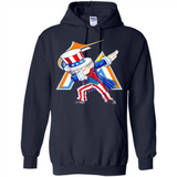 MLB MIAMI MARLINS UNCLE SAM DABBING INDEPENDENCE DAY