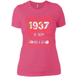 December 1987 31 Years Of Being Classy Sassy - Ladies' Boyfriend T-Shirt