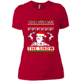 Narcos dashing through the snow Christmas sweatshirt PINGPONG