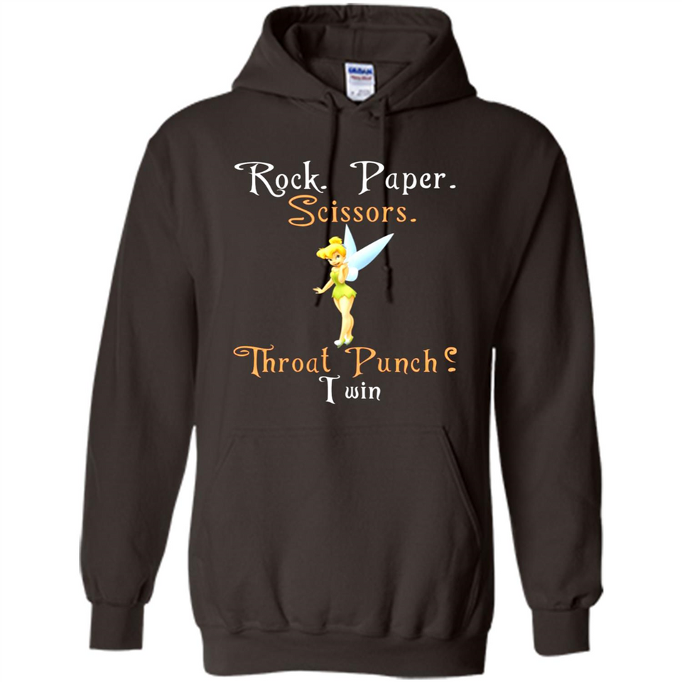 Tinker Bell Rock Paper Scissors Throat Punch I win PINGPONG
