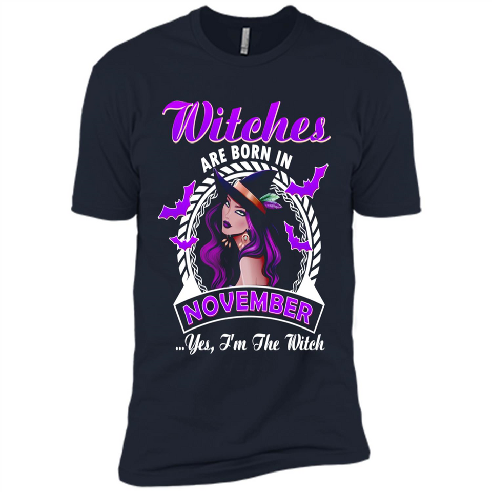 Witches Are Born In November Halloween