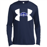 Milwaukee Brewers Under Armour Logo - Canvas Long Sleeve T-Shirt