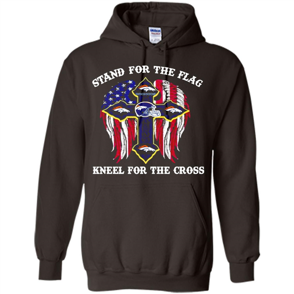 Denver Broncos - Stand For the Flag, Kneel for the Cross