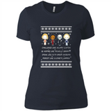 Nasty Women Michelle Hillary Warren Bader Christmas PINGPONG