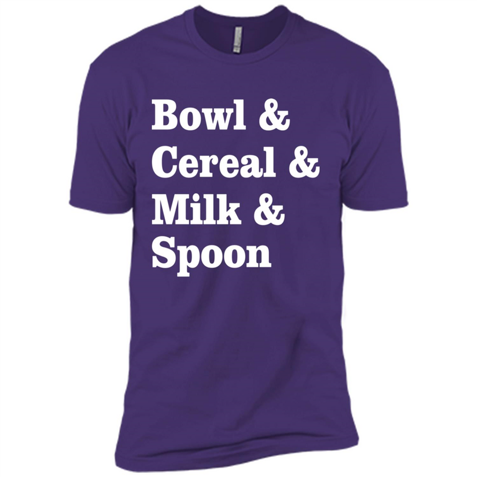Tasty Cereal Recipe Bowl Milk Spoon